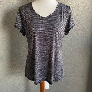 Athletic works stripe top